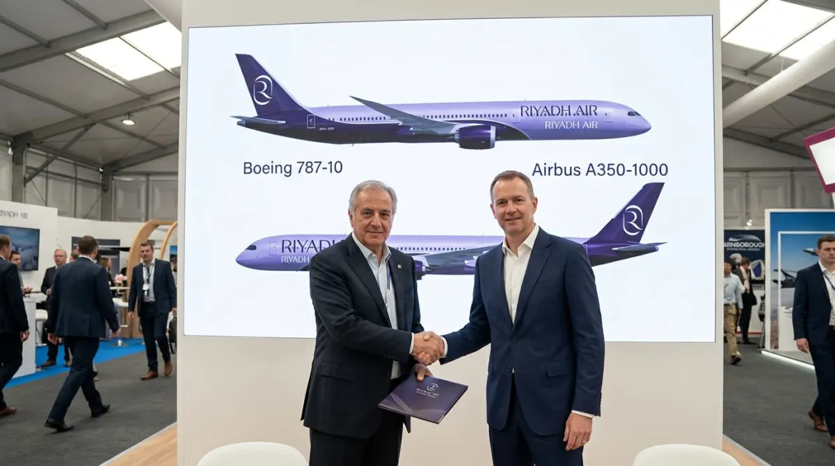 Riyadh Air Firms Up Orders for 34 Widebody Aircraft