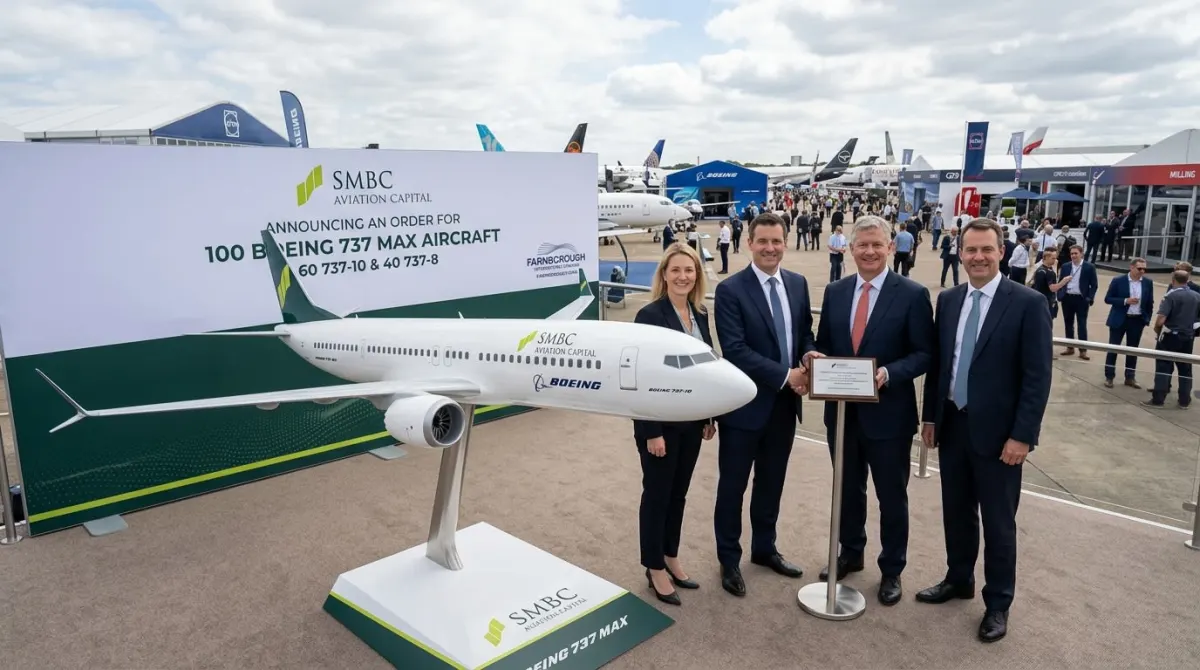 SMBC Aviation Capital Orders 100 Boeing 737 MAX Jets