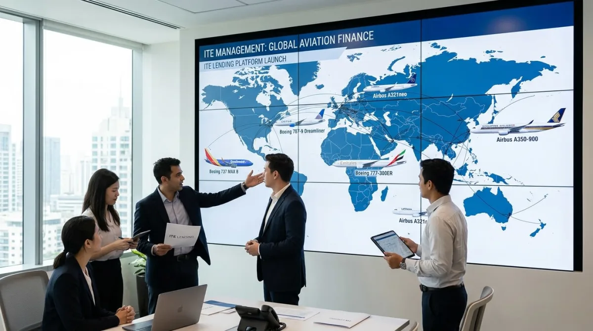 ITE Management Launches ITE Lending for Aviation Financing