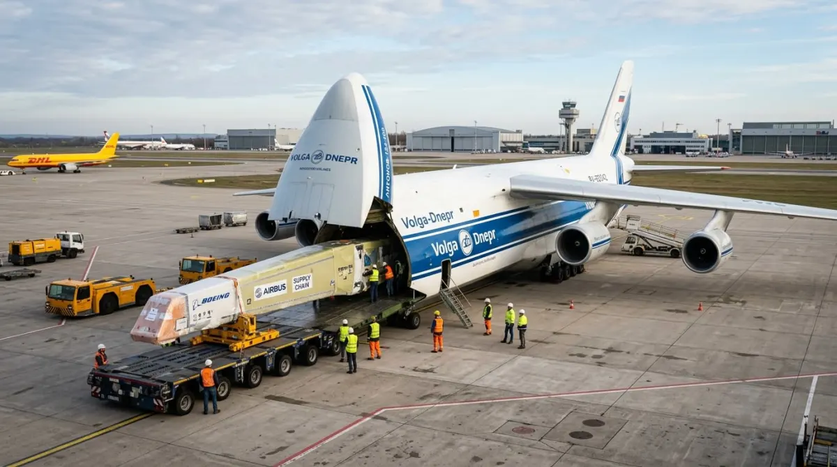 Airbus, Boeing Charter Antonov An-124 to Ease Supply Delays
