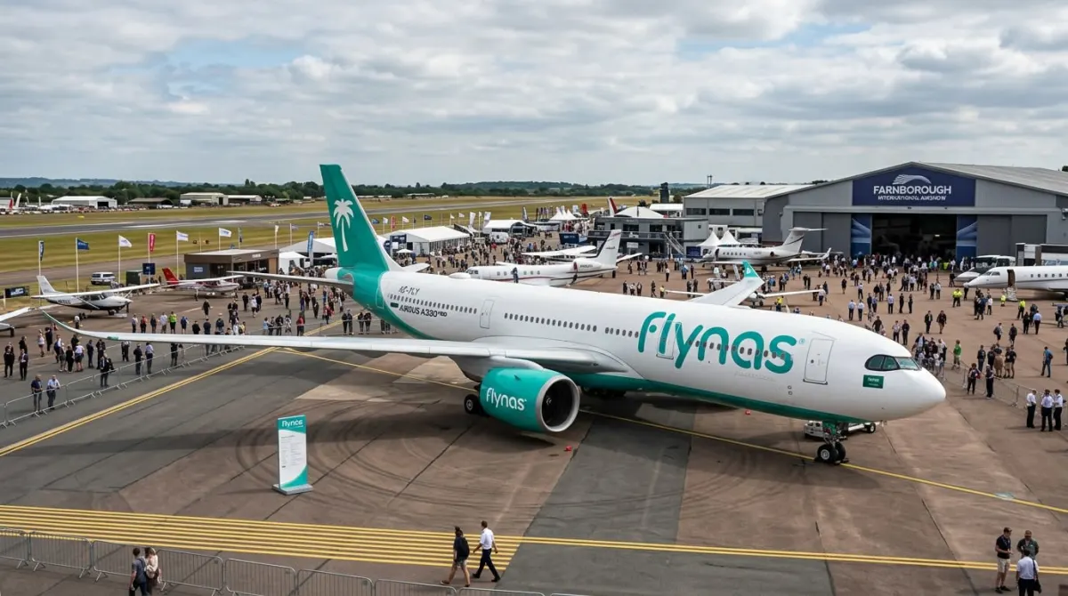 Flynas Eyes 8 More A330neos at Farnborough Airshow 2026
