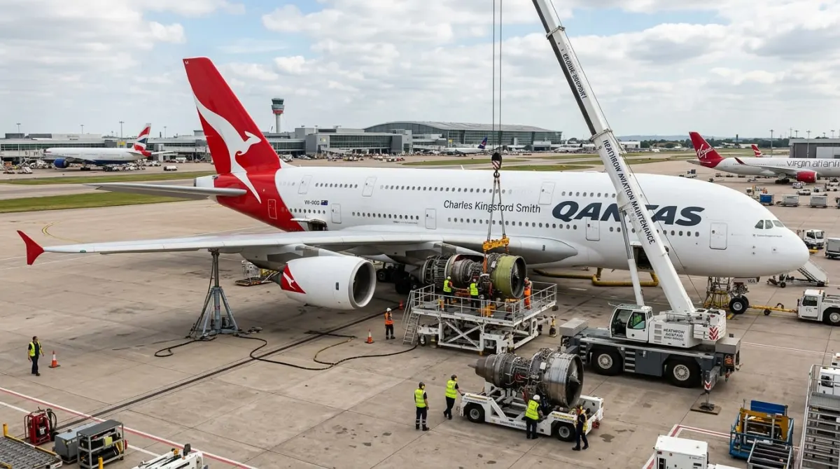 Qantas A380 Grounding Sparks Trans-Pacific Flight Cuts