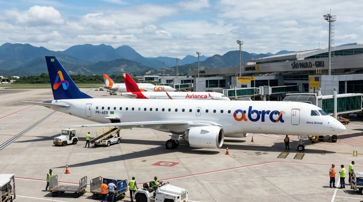 Abra Group Orders Up to 45 Embraer E195-E2s