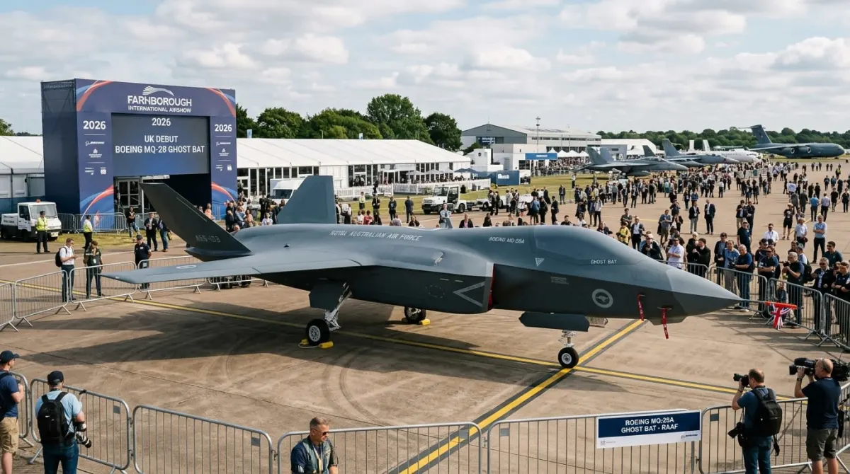 Boeing to Debut MQ-28 Ghost Bat at Farnborough Airshow 2026