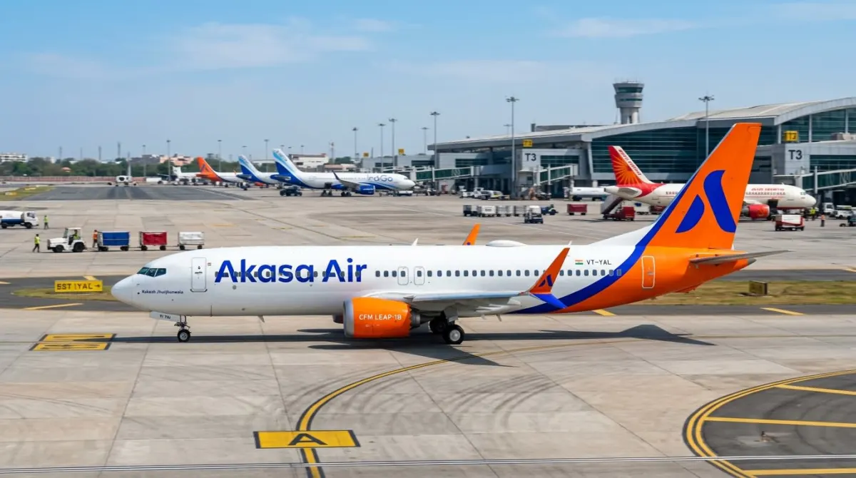 Akasa Air Seeks 10.5 Billion Rupees Amid Rising Fuel Costs