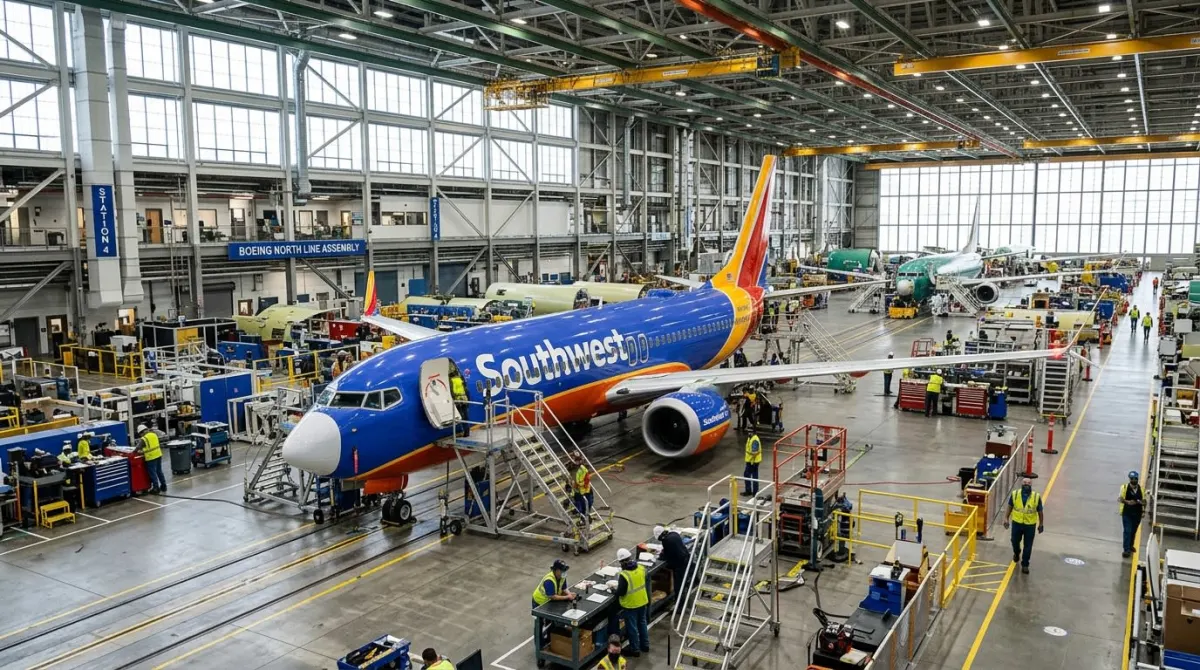 Boeing Opens Everett North Line for 737 MAX Production