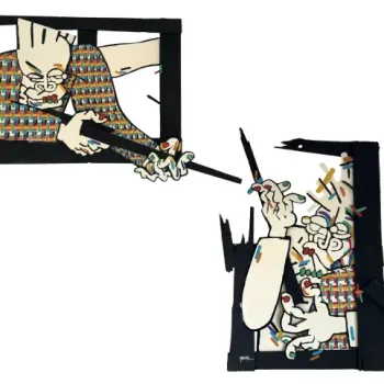 Peinture de guerre A