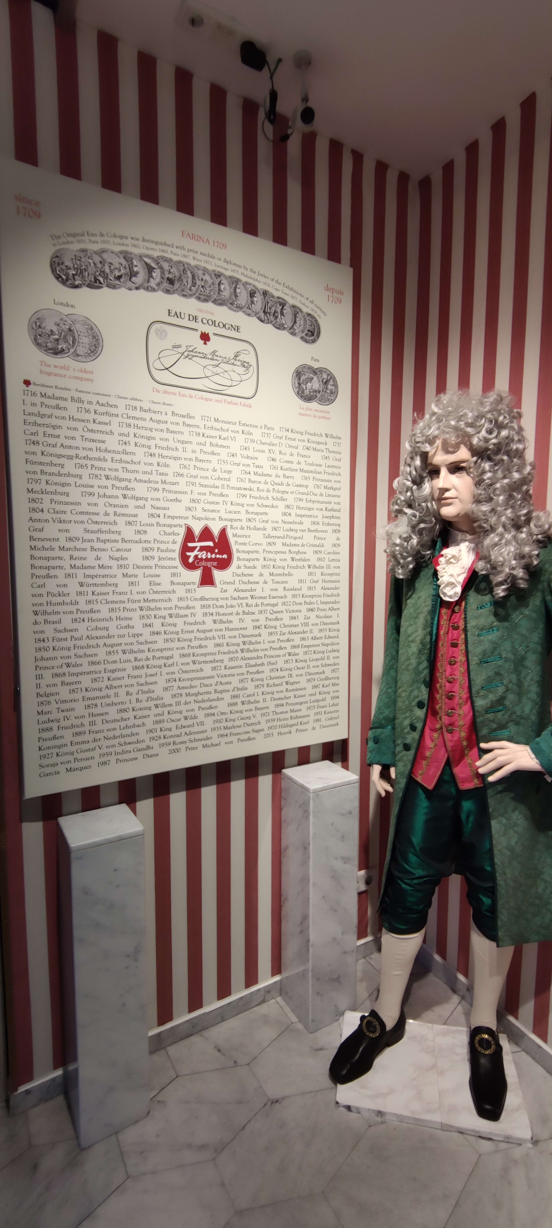 Koku müzesi iç mekan