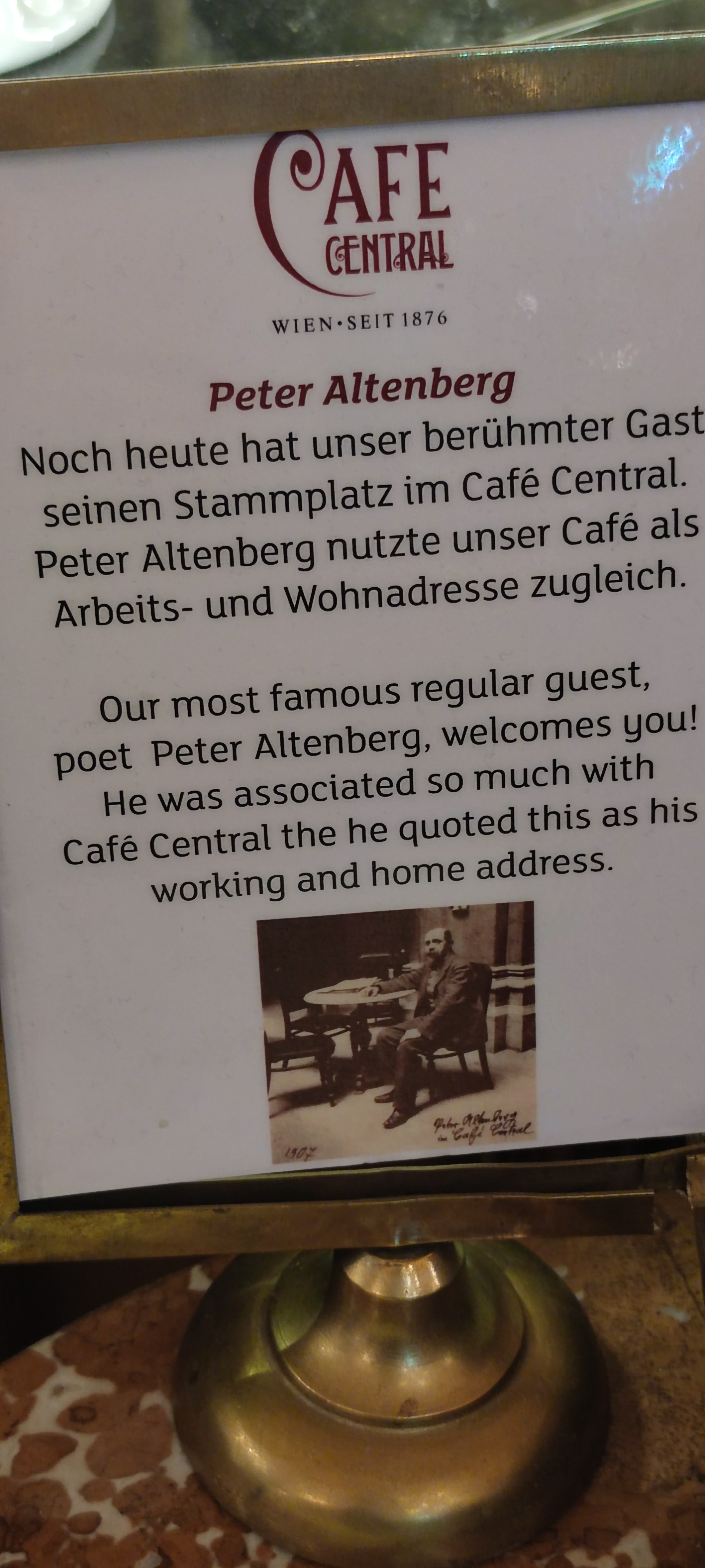 Viyana kafe atmosferi