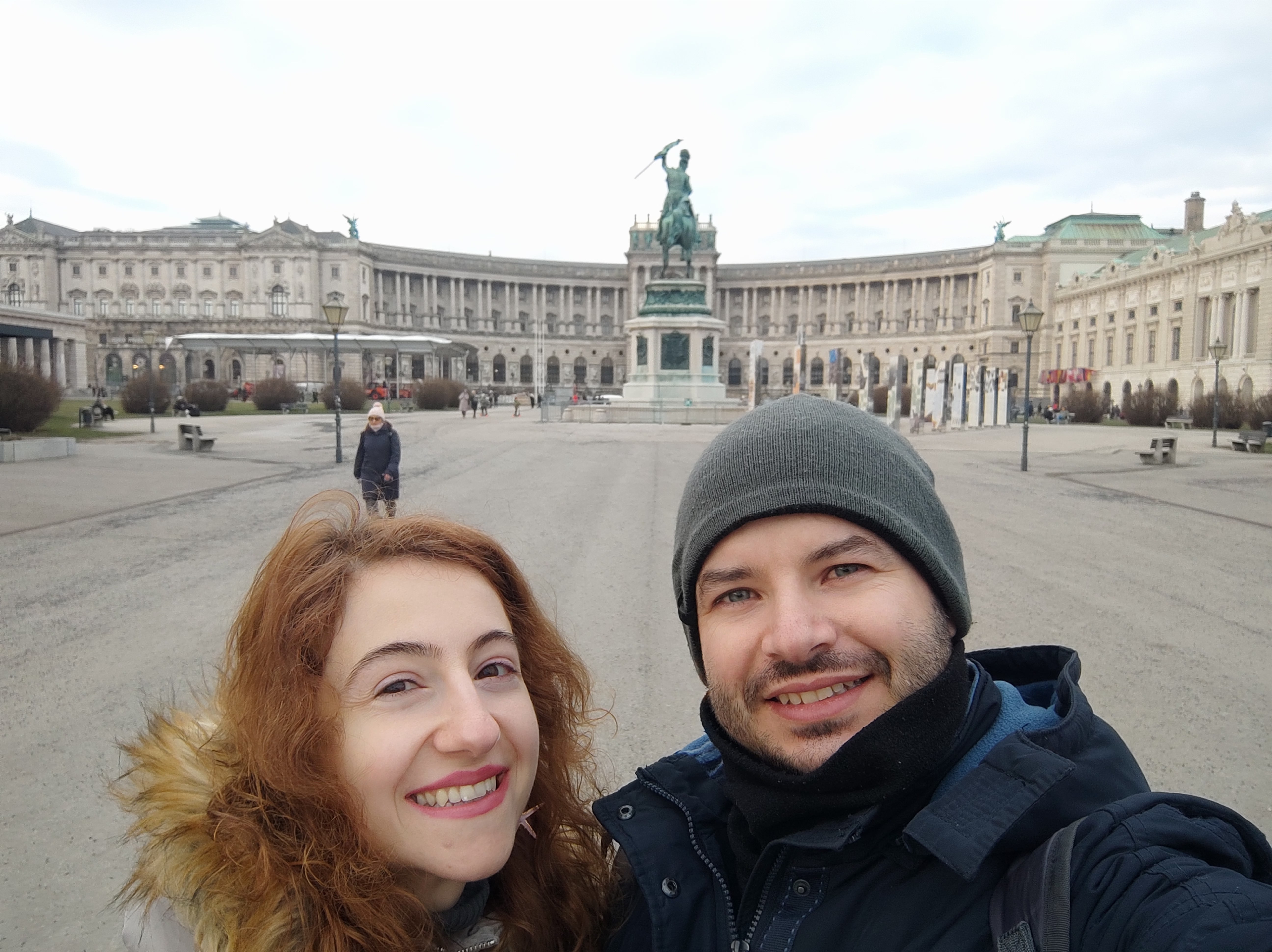 Hofburg Sarayı avlusu