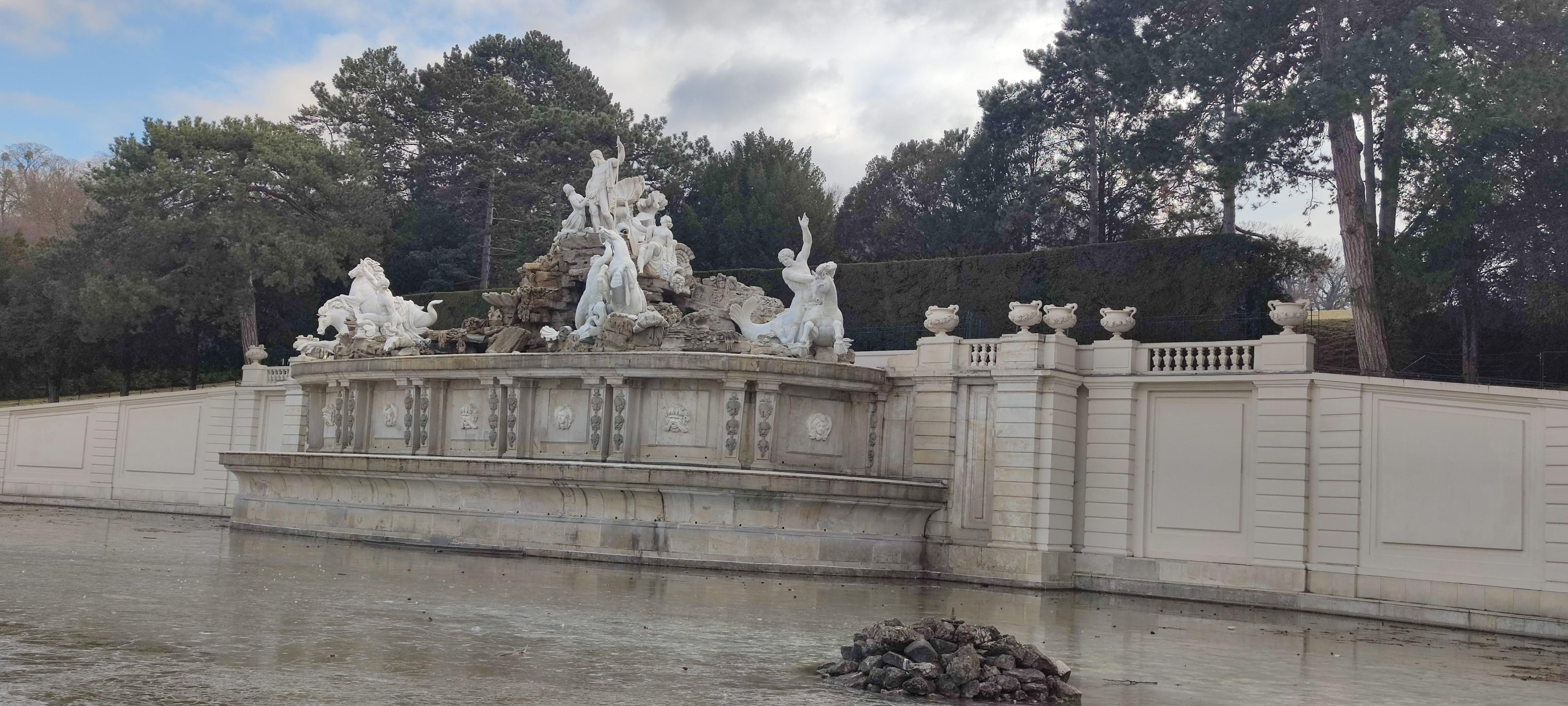 Schönbrunn Sarayı manzarası
