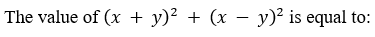Figure accompanying the question
