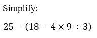 Figure accompanying the question