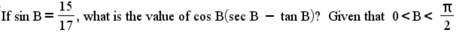 Figure accompanying the question