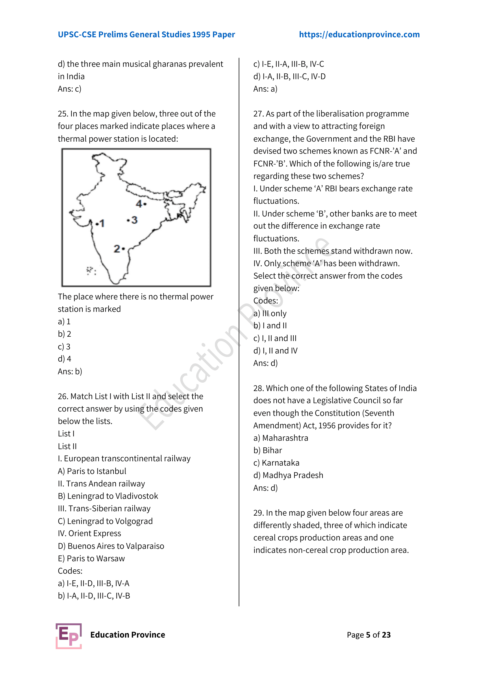 Diagram for Q25 (1995)