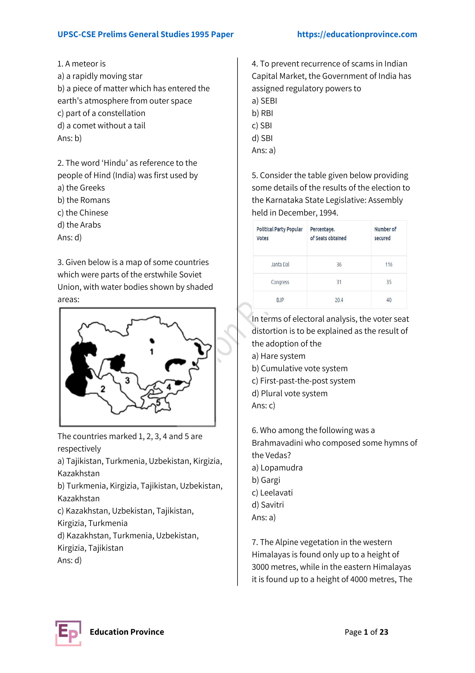Diagram for Q3 (1995)