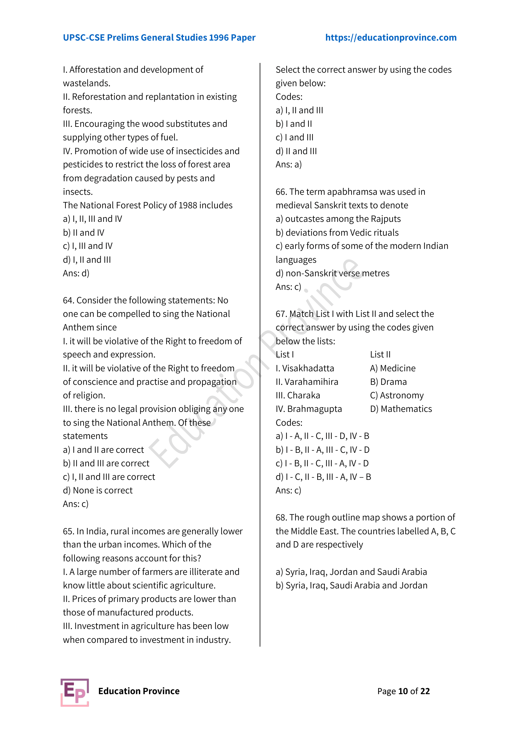 Diagram for Q68 (1996)