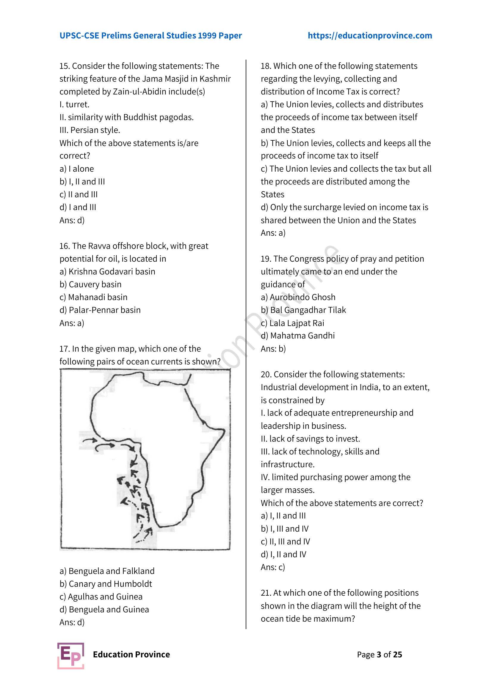 Diagram for Q17 (1999)