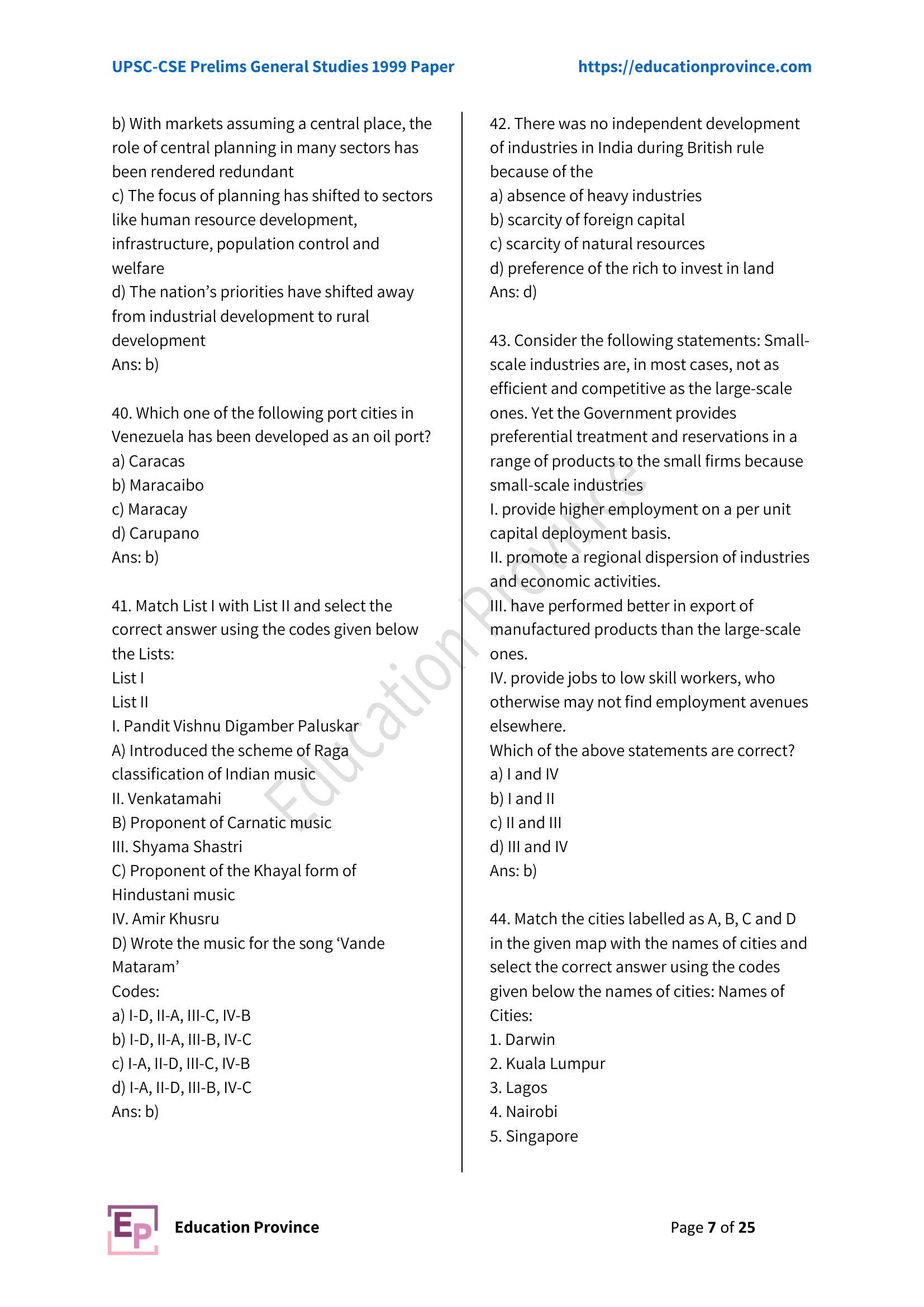 Diagram for Q44 (1999)