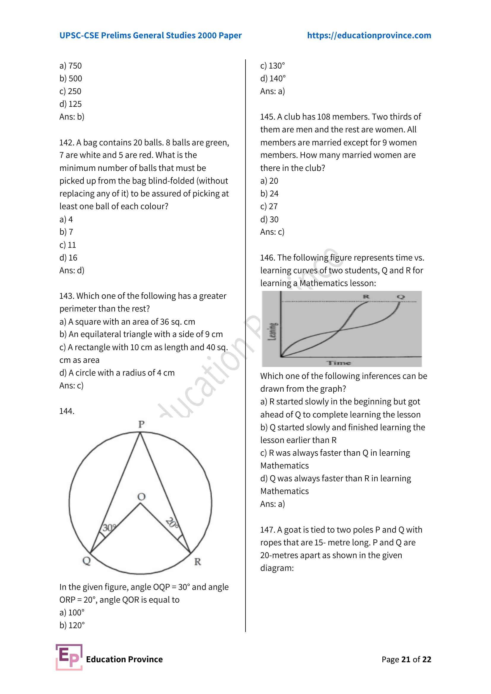 Diagram for Q144 (2000)