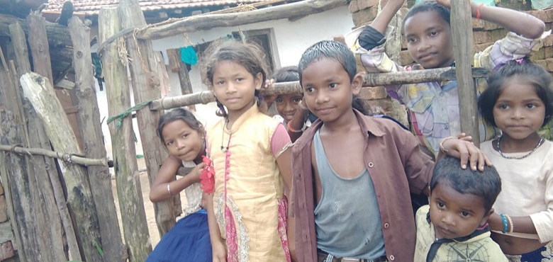 Gond tribal community members