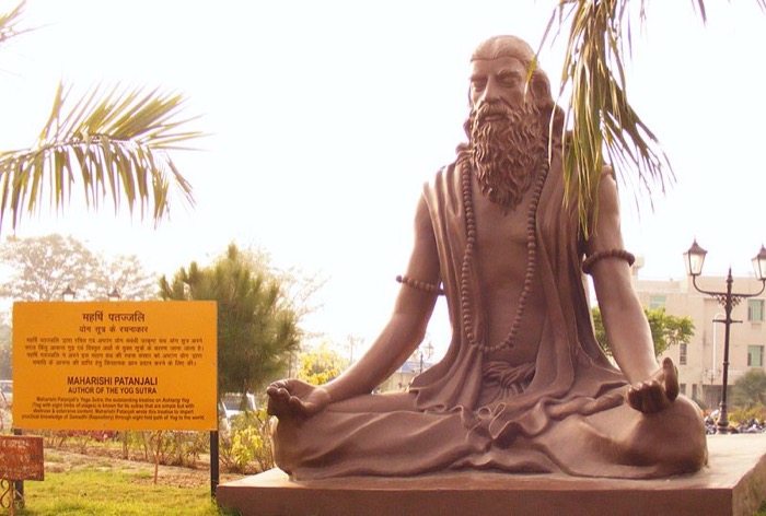 Patanjali (sage traditionally credited with codifying the Yoga Sutra and its eight-limbed Ashtanga Yoga)