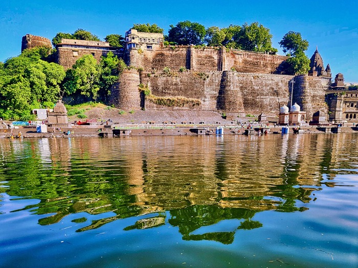 Narmada River near its source at Amarkantak, Madhya Pradesh