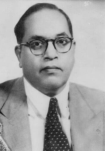 Dr. B. R. Ambedkar, chairman of the Constitution's Drafting Committee, whose draft included Article 17 abolishing untouchability