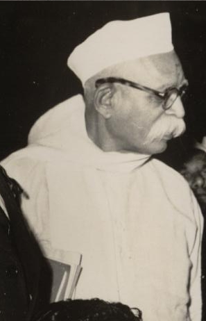Pandit Ravishankar Shukla, the first Chief Minister of Madhya Pradesh, in traditional attire