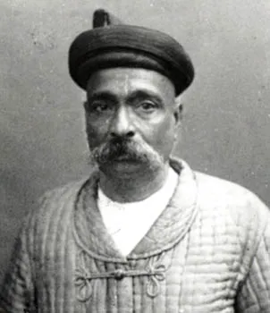 Portrait of Bal Gangadhar Tilak, who started the public 'Ganeshotsav' festival in Maharashtra to mobilise people against British rule