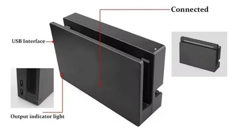 Dock Cargador Hdmi Set Completo Nintendo Switch - Image 2