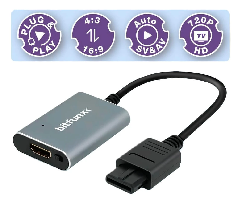 Adaptador Convertidor Hdmi Consolas Snes/n64/sfc/ngc - Image 4