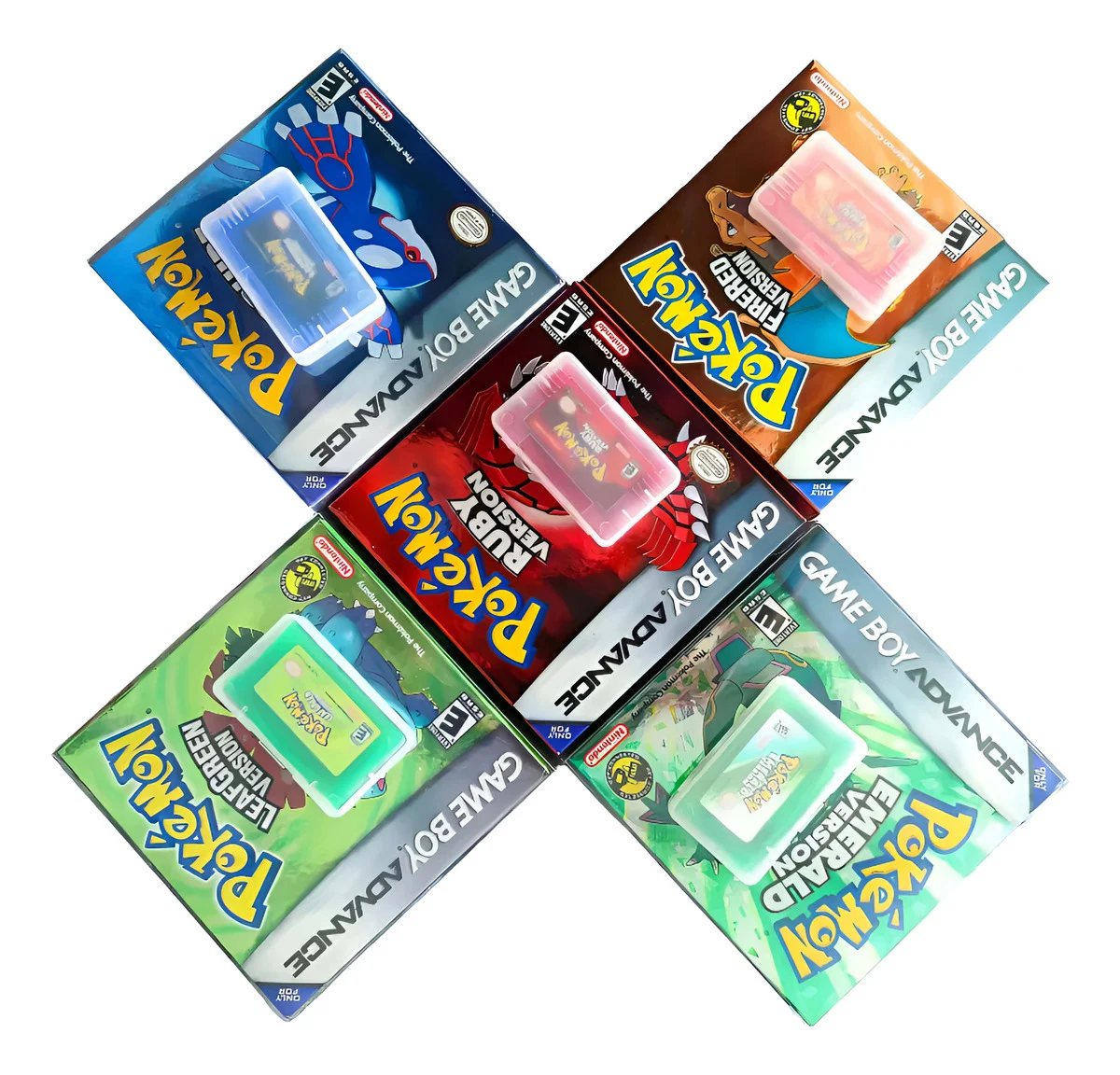 Pokémon Colección 5 Juegos Gba Juego Físico En Caja - Image 2
