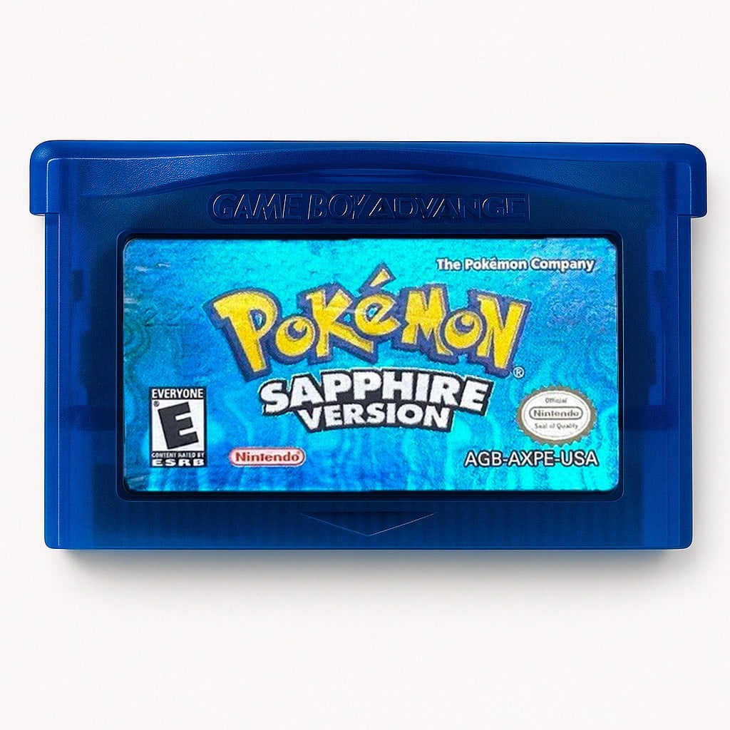 Pokémon Sapphire Gba Juego Físico En Caja Con Protección - Image 4