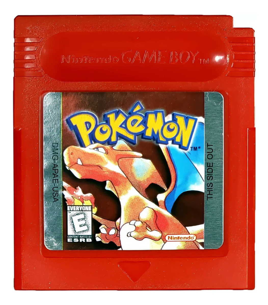 Pokémon Red Versión Game Boy Nuevo En Caja Con Acrílico - Image 3