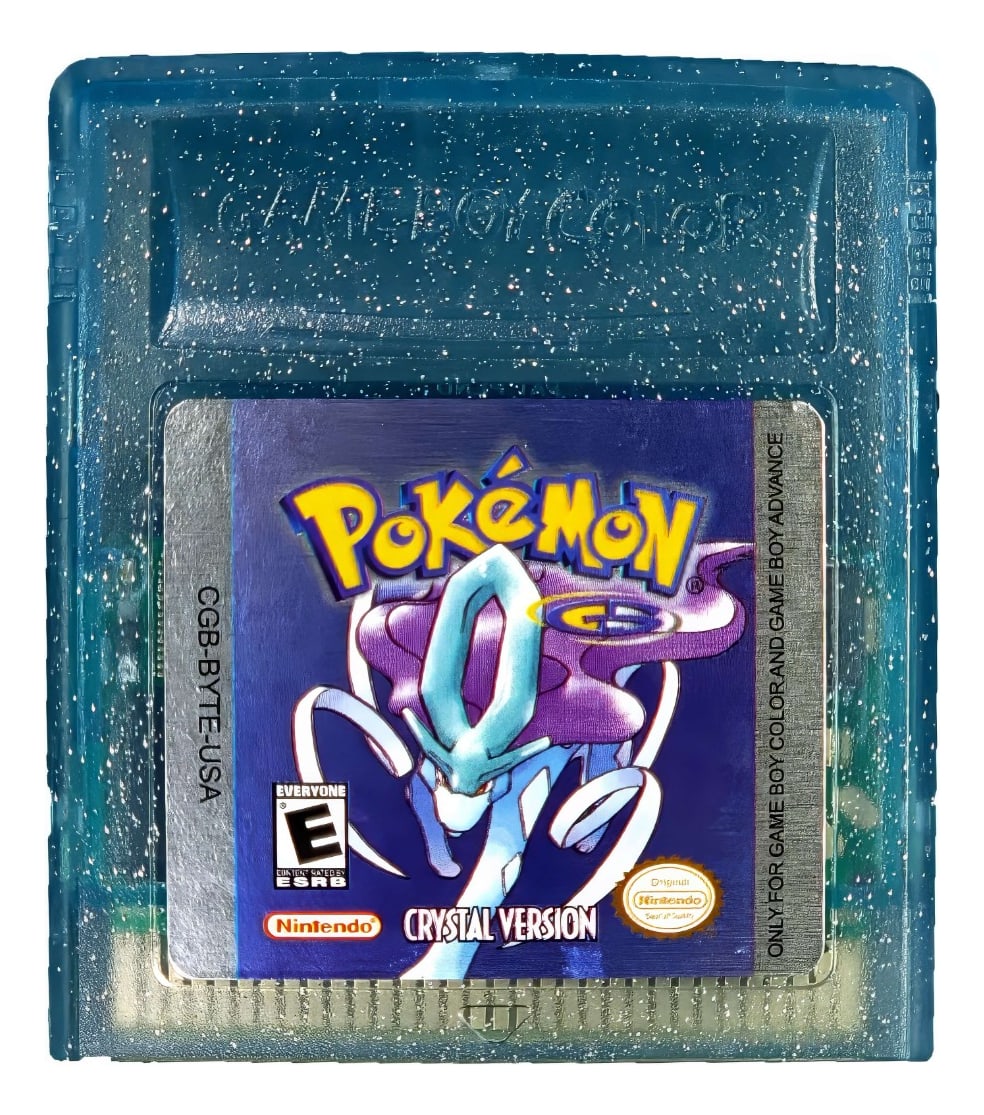 Pokémon Crystal Versión Game Boy Nuevo En Caja Con Acrílico - Image 2