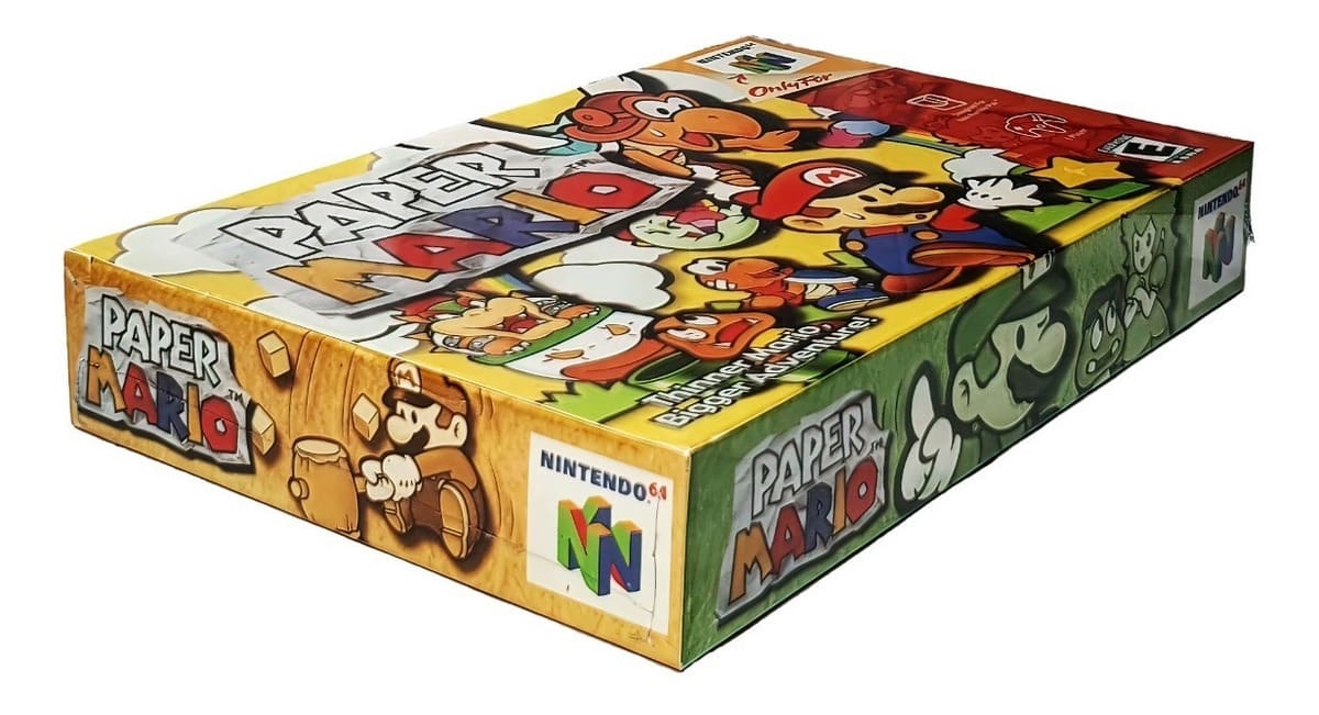 Paper Mario Físico En Caja Con Manual Nintendo 64 - Image 5
