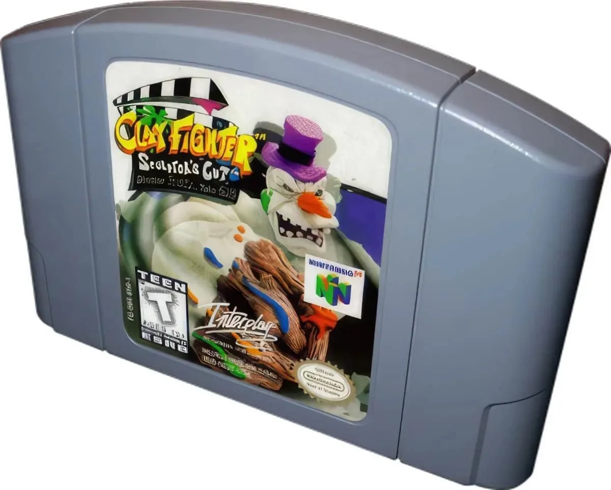 Clay Fighter Sculptor's Cut N64 Estandar Fisico Nuevo - Image 2