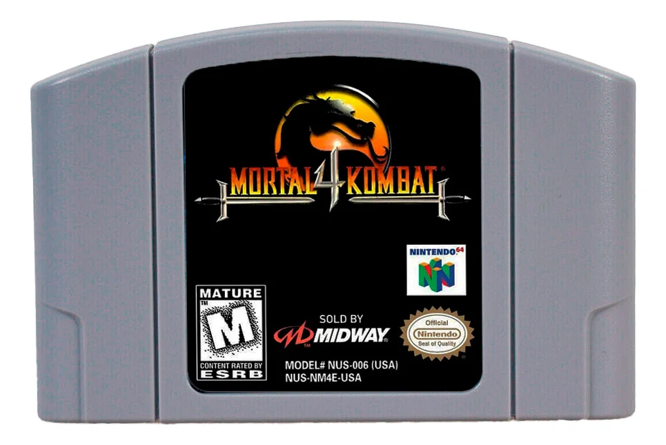 Juego Mortal Kombat 4 para Nintendo 64, edición estándar física nueva, cartucho original de N64 listo para jugar