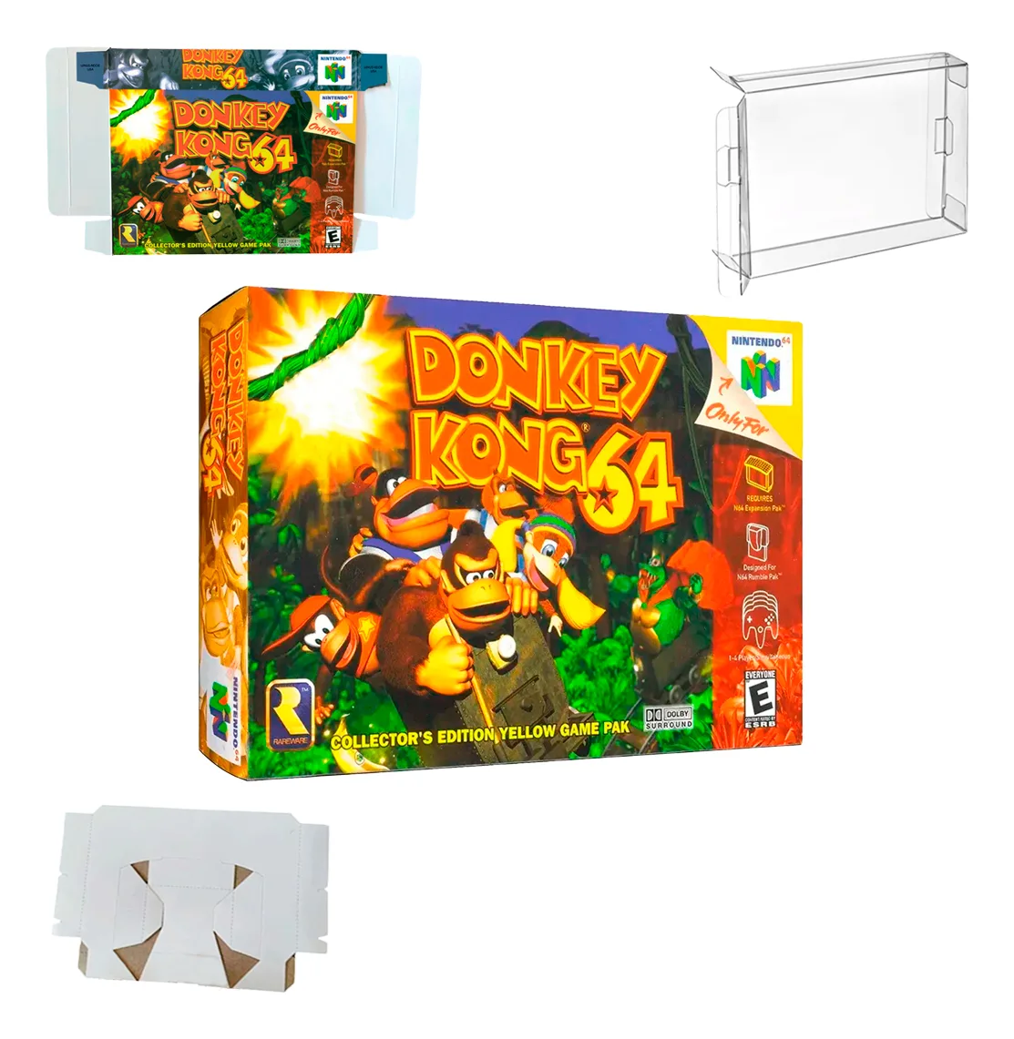 Protector Juegos Retro Caja De Plástico Laminado Donkey Kong - Image 5