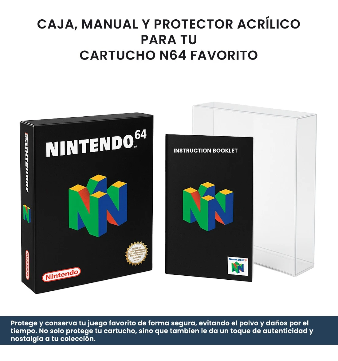 Protector Juegos Retro Caja De Plástico Laminadotooie - Image 3