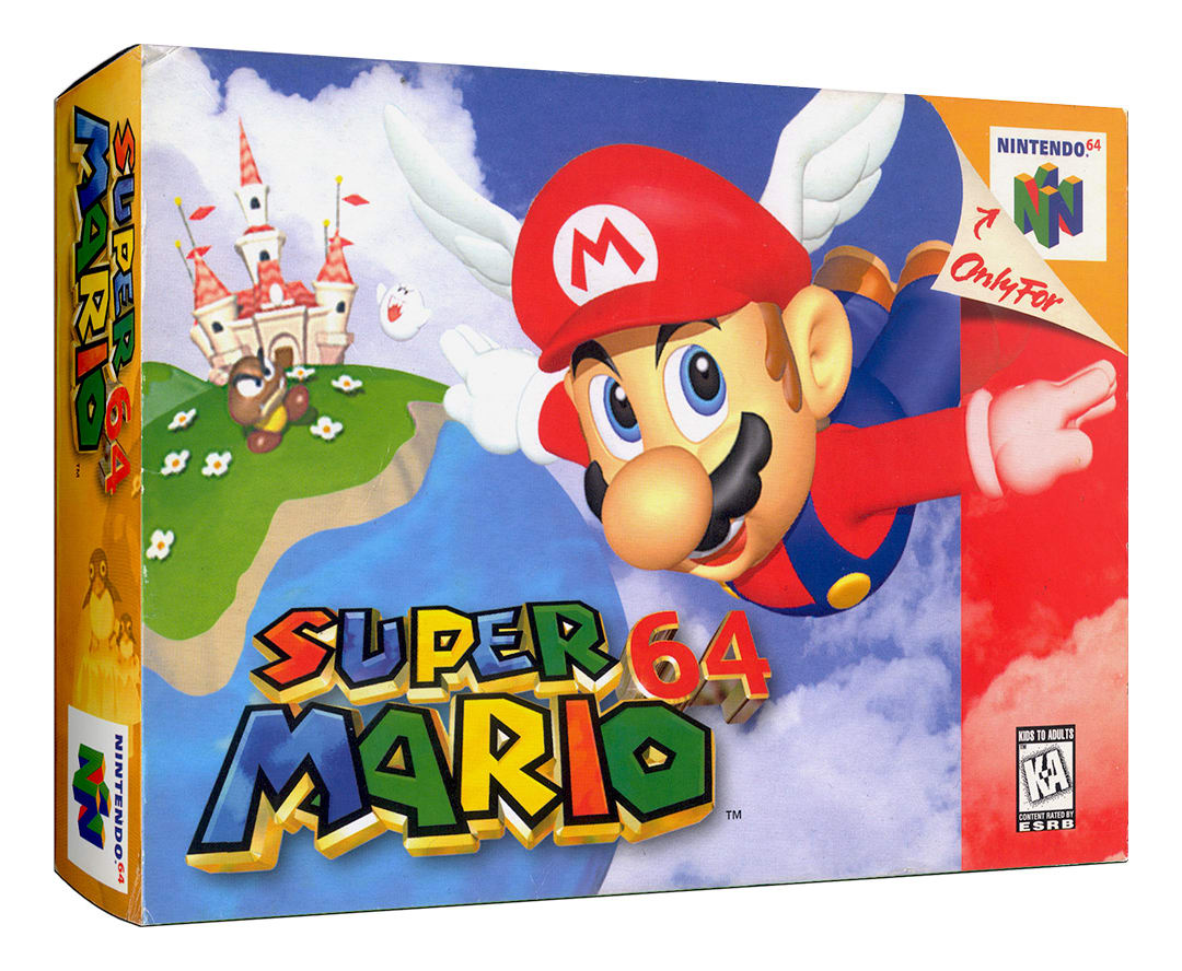 Protege Tus Juegos Retro Plastico Laminado Super Mario 64 - Image 5