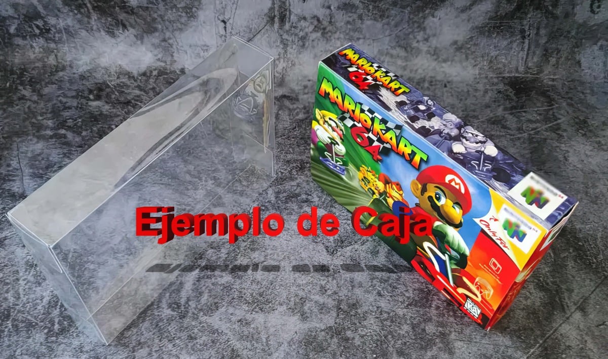 Protector Juegos Retro Caja De Plástico Laminado Kirby 64 - Image 5