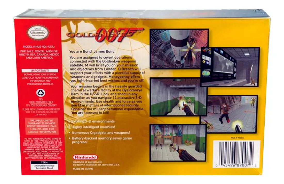 Protector Juegos Retro Caja De Plástico Laminado Golde007 - Image 8