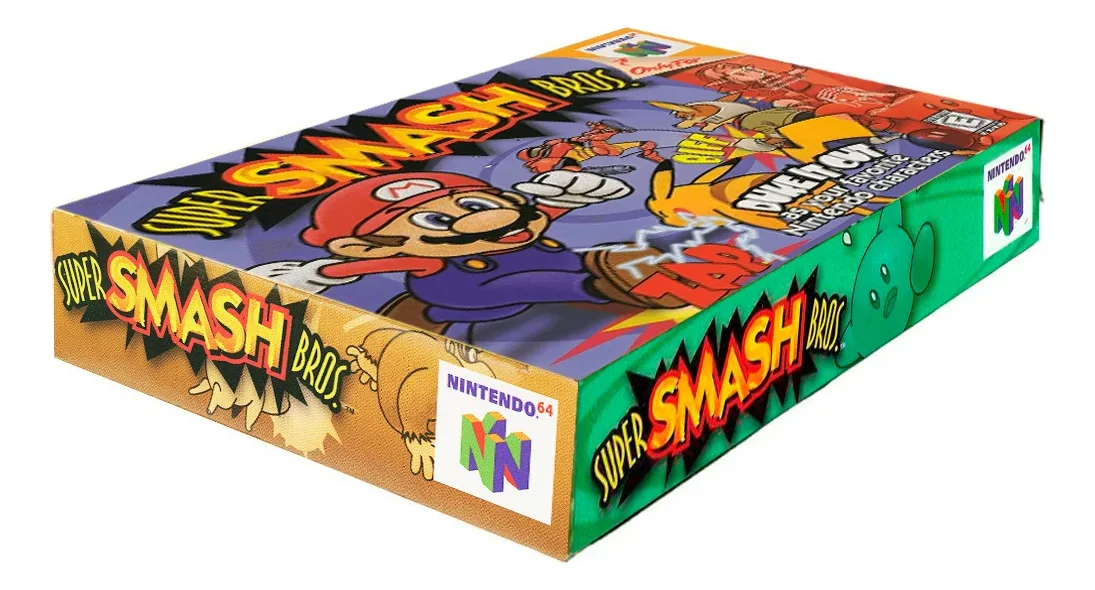 Super Smash Bros Nintendo 64 Físico En Caja Con Manual - Image 2