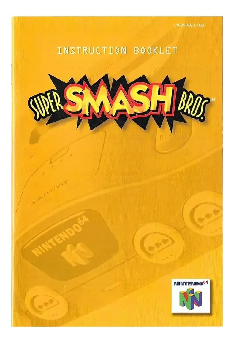 Super Smash Bros Nintendo 64 Físico En Caja Con Manual - Image 5