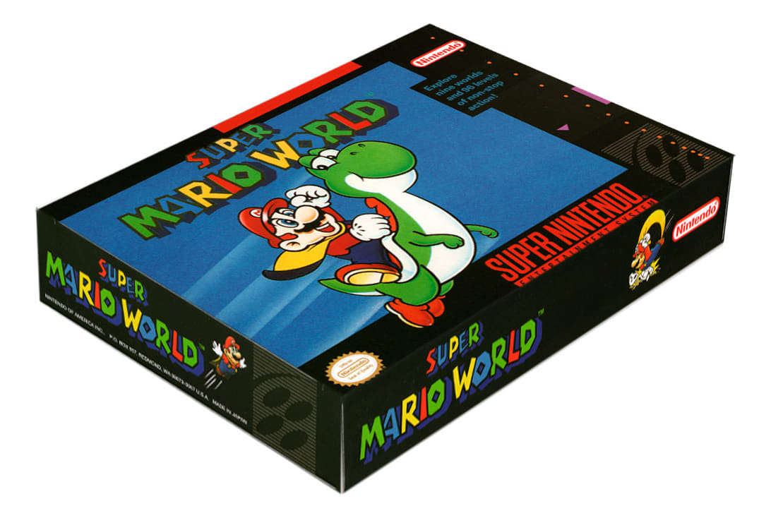 Super Mario World En Caja Snes Nuevo Sellado Con Acrílico - Image 4