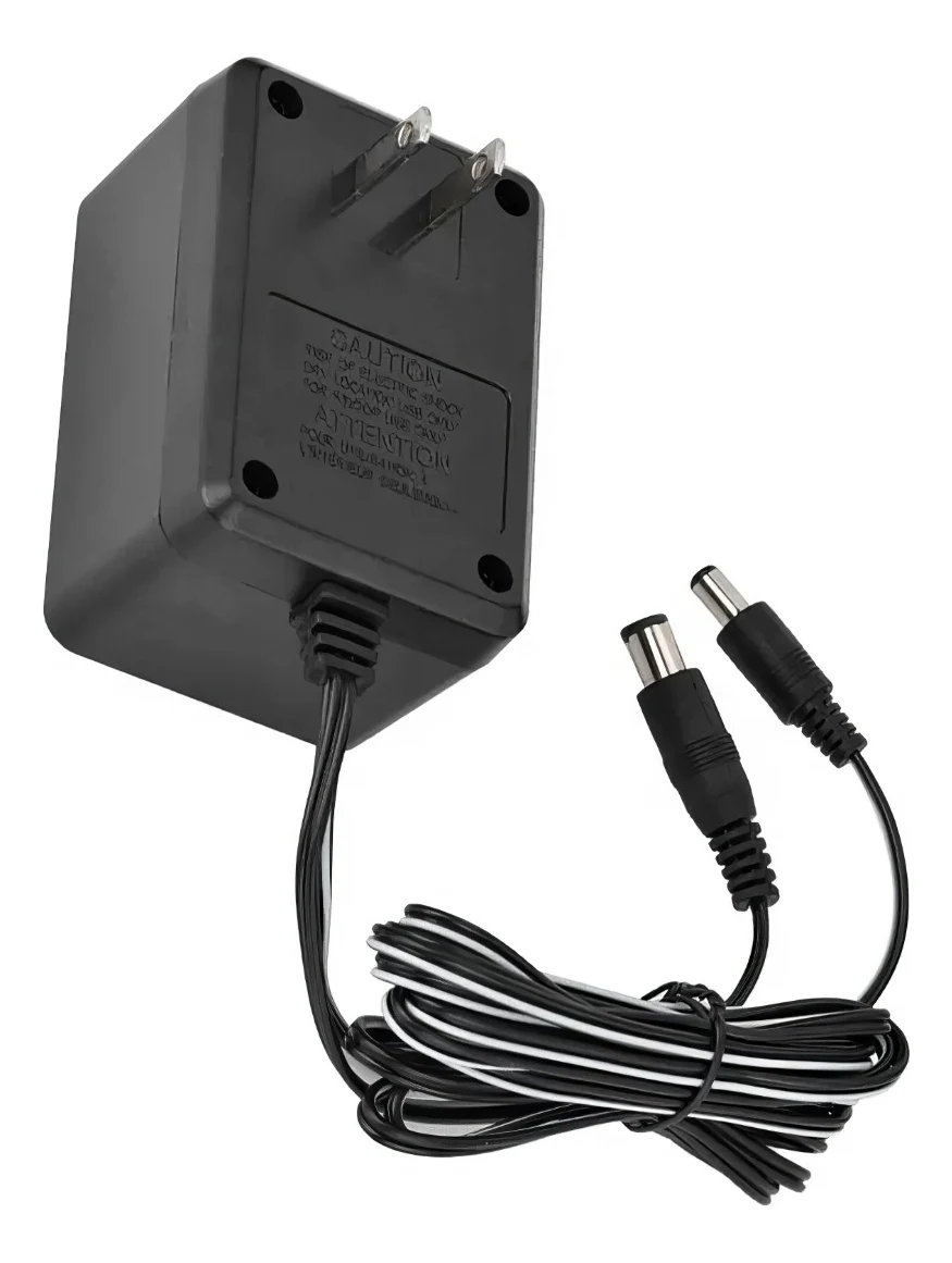 Adaptador AC eliminador de fuente de poder y corriente para consola NES, compatible como reemplazo directo de la fuente original