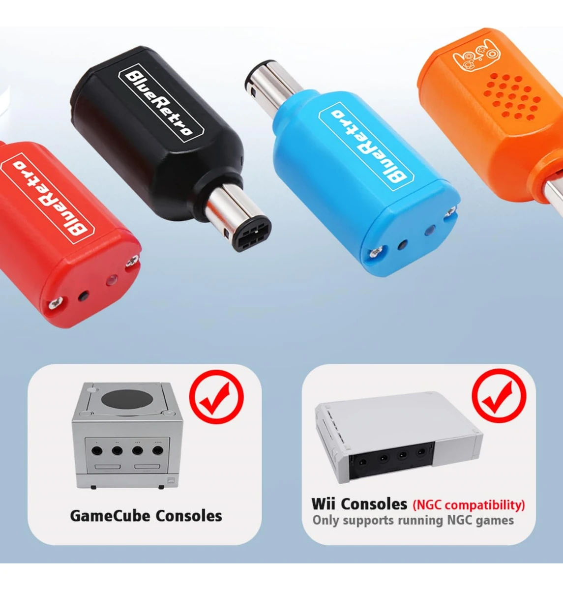 Adaptador 1 Mando Inalámbrico Bluetooth Bitfunx Gamecube - Image 5