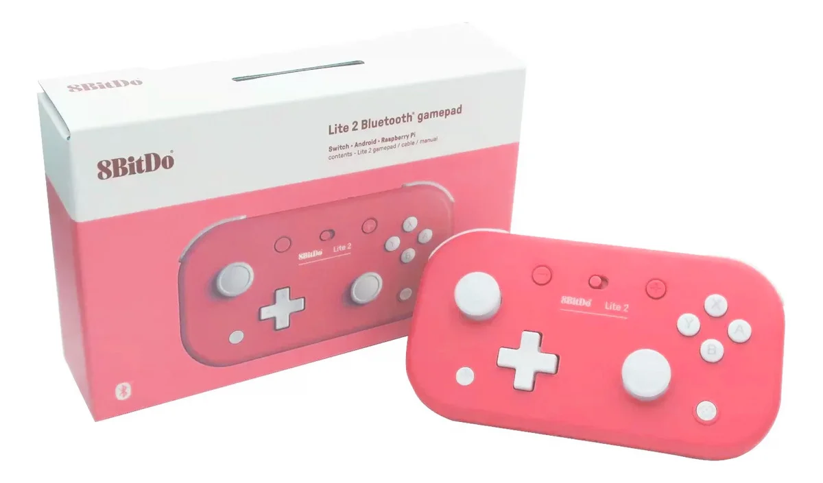 Gamepad Inalámbrico 8bitdo Lite Controller 2 Bluetooth Nintendo Color Rosa - Image 8